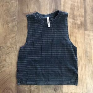 RVCA sleeveless crop top
